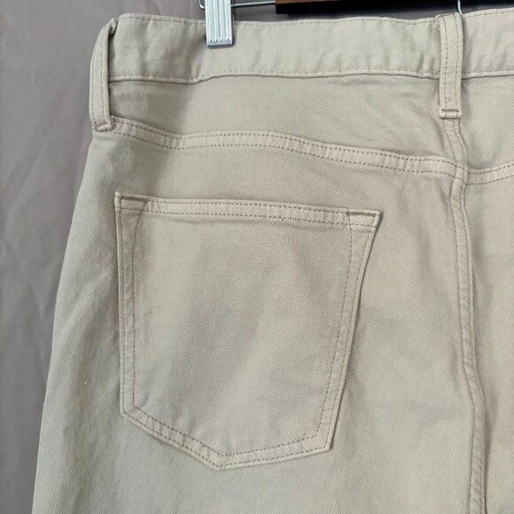 Old Navy Mens 5 Pocket Slim Light Khaki Built in Flex 34X30 Preppy Office Casual - Picture 8 of 12